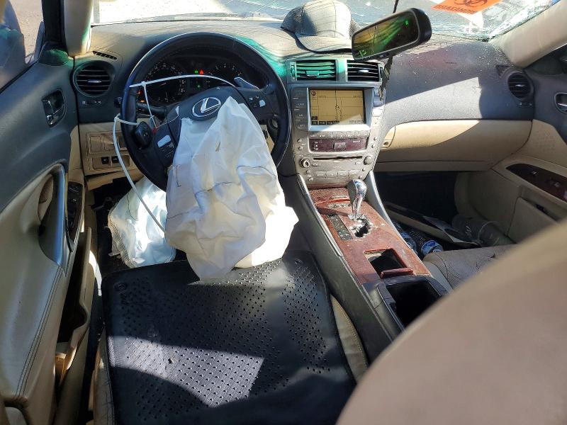 2008 Lexus Is 250 მანქანა იყიდება აუქციონზე, vin: JTHBK262582067246, აუქციონის ნომერი: 69159146