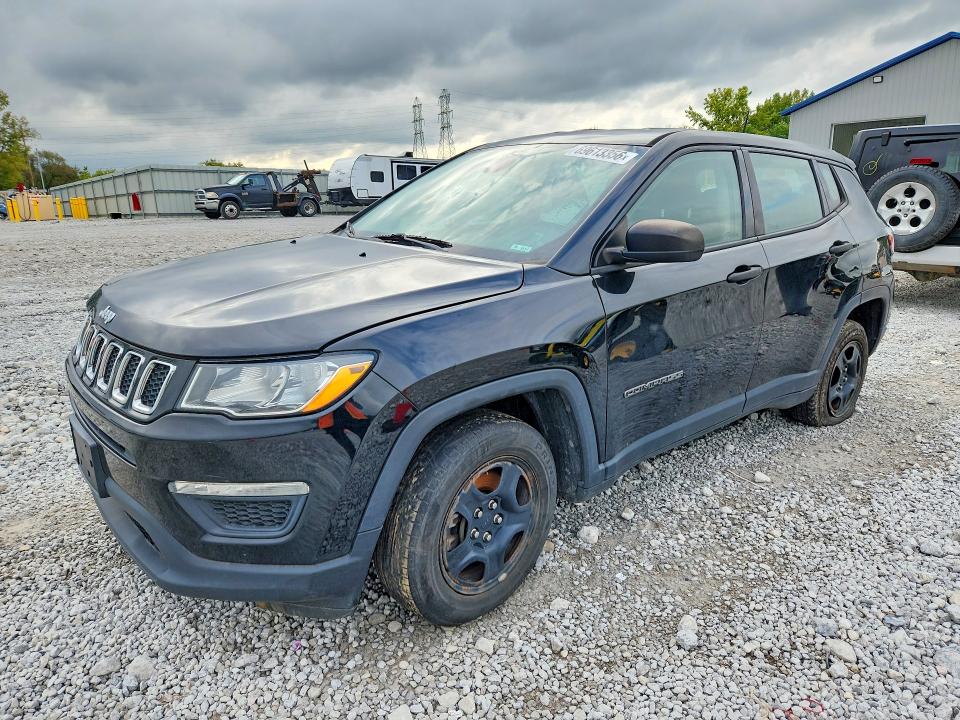 Продаж на аукціоні авто 2018 Jeep Compass, vin: 3C4NJCAB9JT359145, номер лоту: 69613356