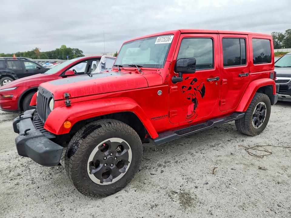68725236 :رقم المزاد ، 1C4HJWEG0EL324418 vin ، 2014 Jeep Wrangler Unlimited مزاد بيع