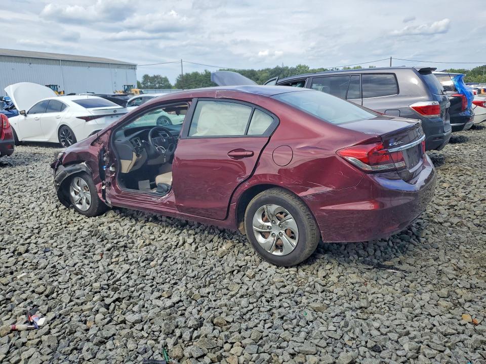 2014 Honda Civic მანქანა იყიდება აუქციონზე, vin: 19XFB2F50EE260786, აუქციონის ნომერი: 68496866