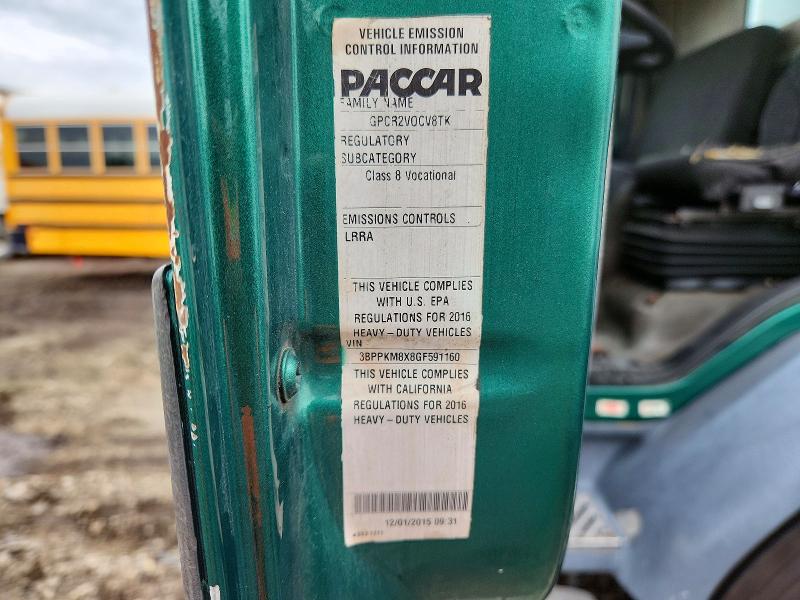 Продаж на аукціоні авто 2016 Peterbilt 210, vin: 3BPPKM8X8GF591160, номер лоту: 69604606