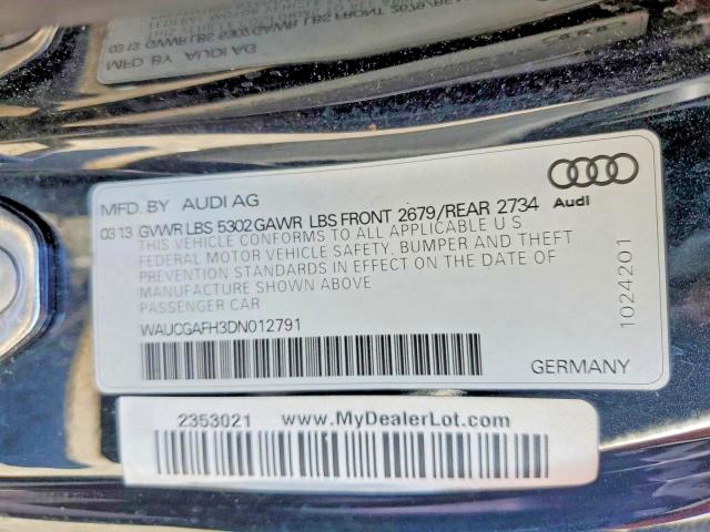 Aukcja sprzedaży 2013 Audi S5, vin: WAUCGAFH3DN012791, numer aukcji: 67218786
