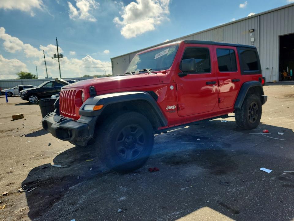 69824346 :رقم المزاد ، 1C4HJXDG7JW179412 vin ، 2018 Jeep Wrangler Unlimited مزاد بيع