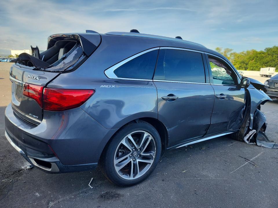 70787066 :رقم المزاد ، 5FRYD4H87HB032349 vin ، 2017 Acura Mdx مزاد بيع