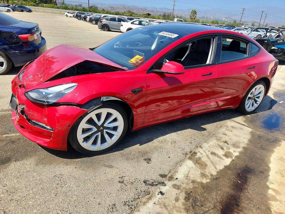 Продаж на аукціоні авто 2022 Tesla Model 3, vin: 5YJ3E1EB1NF270698, номер лоту: 69246866