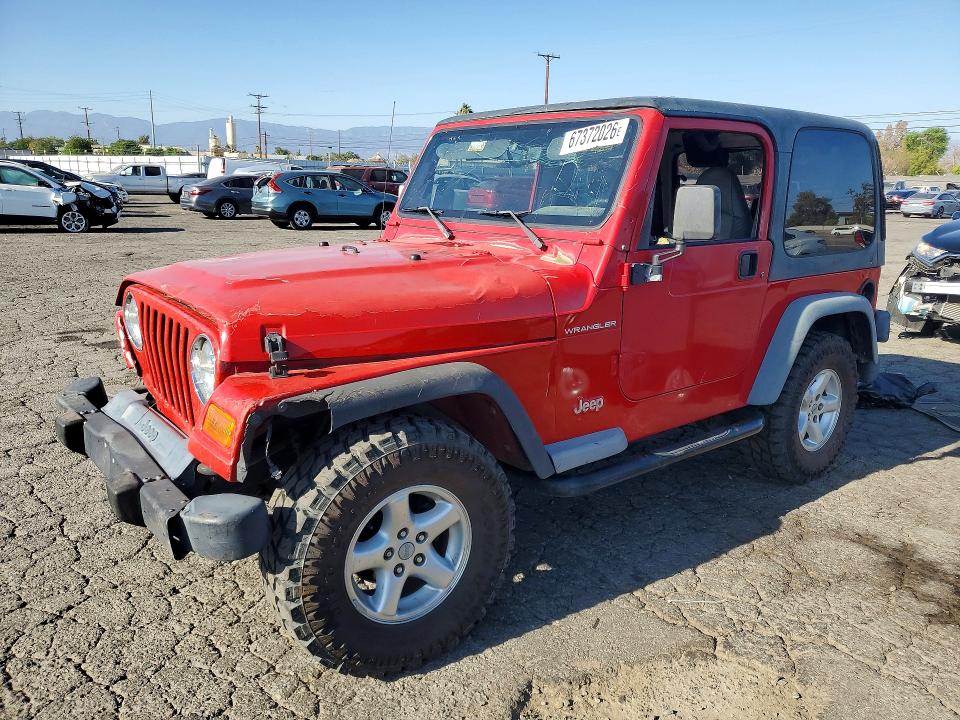 Aukcja sprzedaży 2000 Jeep Wrangler / Tj, vin: 1J4FA29P3YP709571, numer aukcji: 67372026