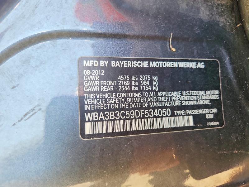 Aukcja sprzedaży 2013 Bmw 328, vin: WBA3B3C59DF534050, numer aukcji: 68568126