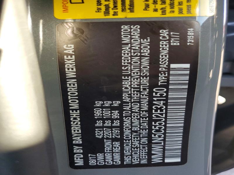 Продаж на аукціоні авто 2018 Mini Cooper, vin: WMWLN5C55J2E34150, номер лоту: 70488746