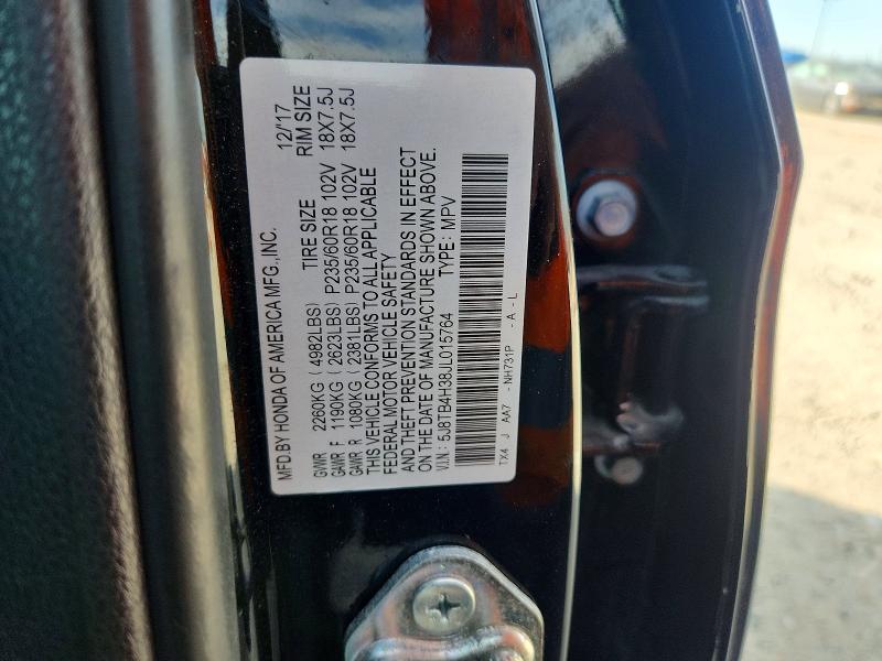 2018 Acura Rdx მანქანა იყიდება აუქციონზე, vin: 5J8TB4H38JL015764, აუქციონის ნომერი: 68772126