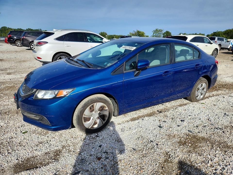 68022686 :رقم المزاد ، 19XFB2F53FE263652 vin ، 2015 Honda Civic مزاد بيع