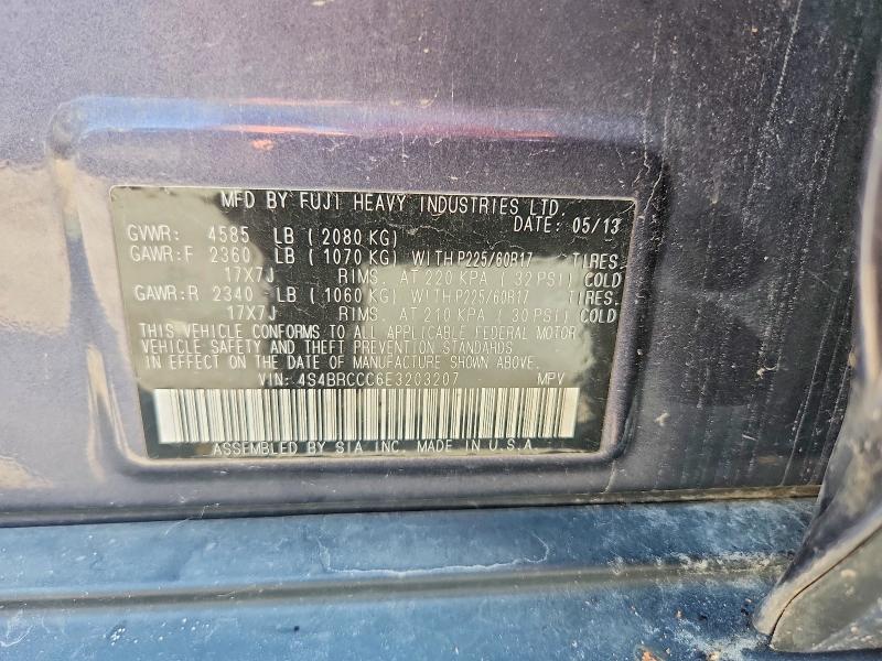 Продаж на аукціоні авто 2014 Subaru Outback, vin: 4S4BRCCC6E3203207, номер лоту: 68184736