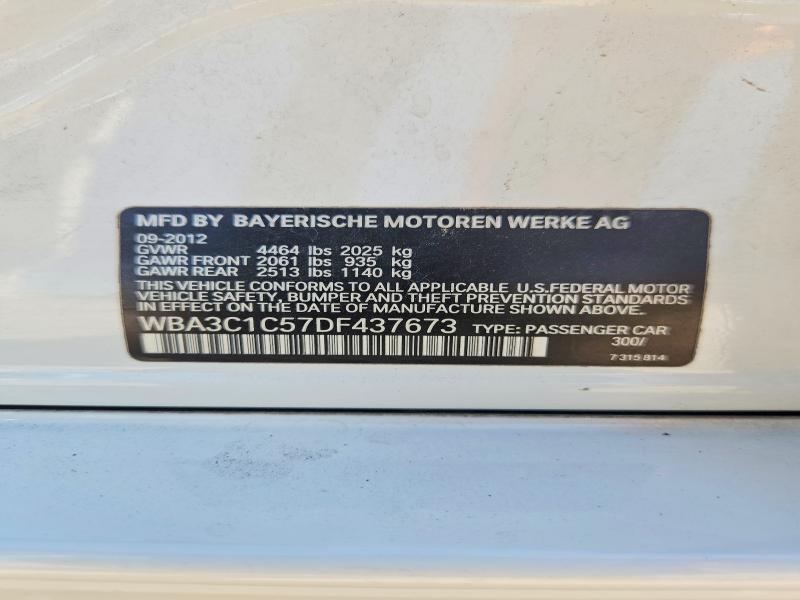 Aukcja sprzedaży 2013 Bmw 328, vin: WBA3C1C57DF437673, numer aukcji: 67888956