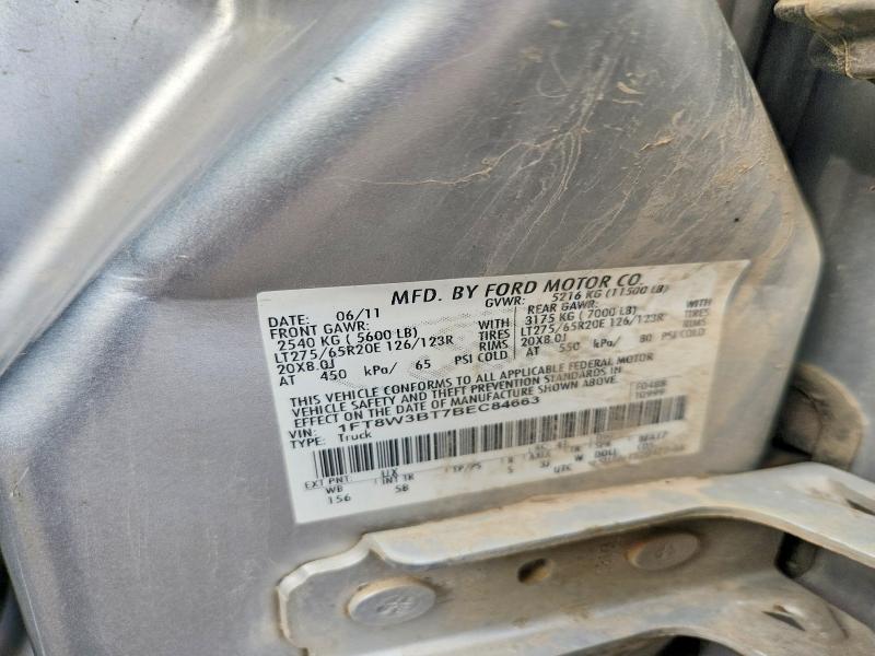 Aukcja sprzedaży 2011 Ford F350, vin: 1FT8W3BT7BEC84663, numer aukcji: 70042306