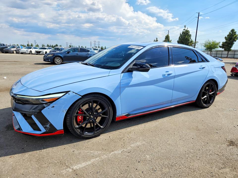 2024 Hyundai Elantra N მანქანა იყიდება აუქციონზე, vin: KMHLW4DK4RU021532, აუქციონის ნომერი: 68373356