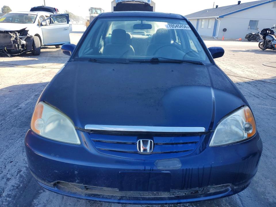 70545456 :رقم المزاد ، 1HGES25842L060618 vin ، 2002 Honda Civic مزاد بيع