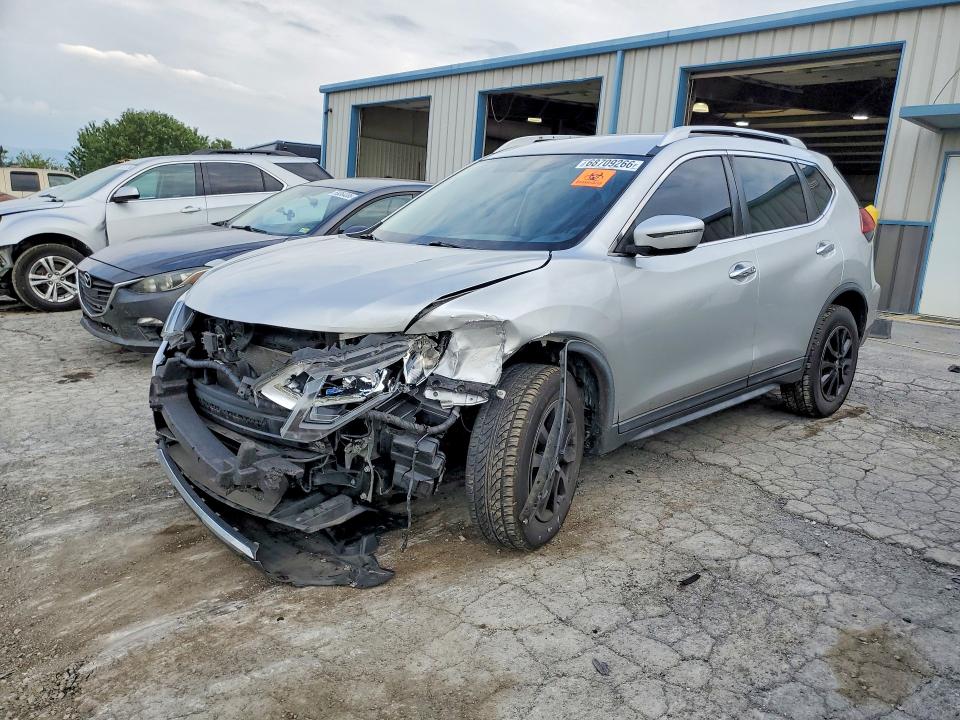 2018 Nissan Rogue მანქანა იყიდება აუქციონზე, vin: KNMAT2MT5JP589342, აუქციონის ნომერი: 68709266