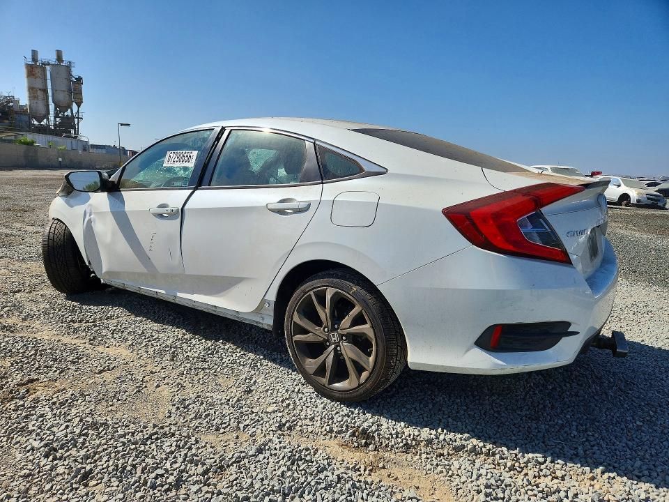 67290656 :رقم المزاد ، 2HGFC2F87LH591570 vin ، 2020 Honda Civic مزاد بيع