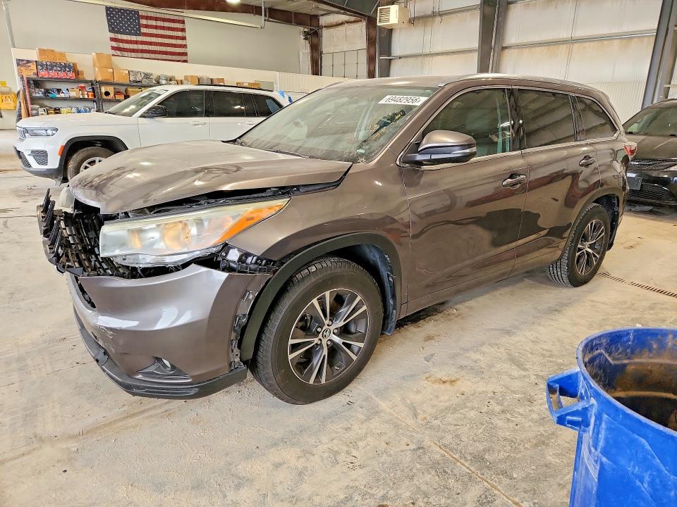 Продаж на аукціоні авто 2016 Toyota Highlander, vin: 5TDJKRFH0GS238700, номер лоту: 69482956