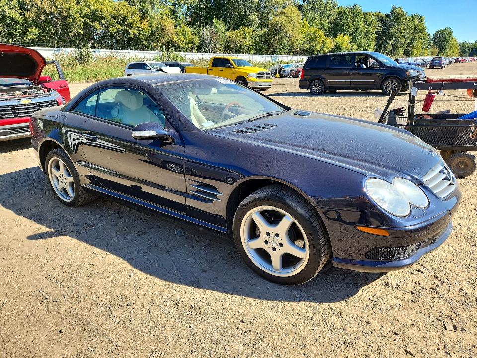 2003 Mercedes-benz Sl მანქანა იყიდება აუქციონზე, vin: WDBSK75F63F015112, აუქციონის ნომერი: 69871666