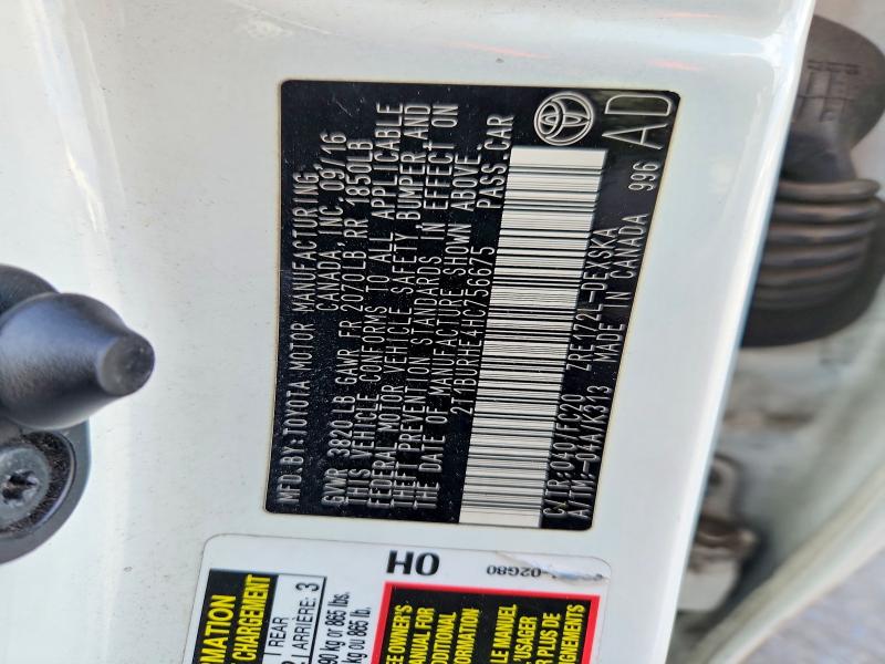 68849956 :رقم المزاد ، 2T1BURHE4HC756675 vin ، 2017 Toyota Corolla مزاد بيع