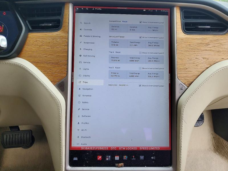 Aukcja sprzedaży 2018 Tesla Model S, vin: 5YJSA1E21JF288233, numer aukcji: 67215266