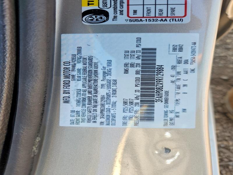 Продаж на аукціоні авто 2009 Ford Fusion, vin: 3FAHP08ZX9R129884, номер лоту: 68698796