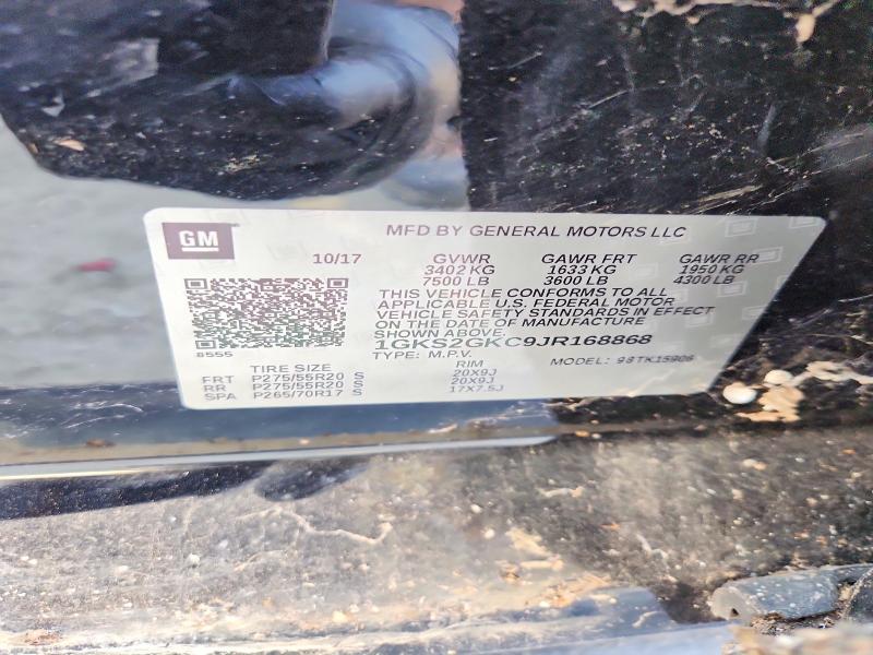Продажа на аукционе авто 2018 Gmc Yukon Xl, vin: 1GKS2GKC9JR168868, номер лота: 68825326