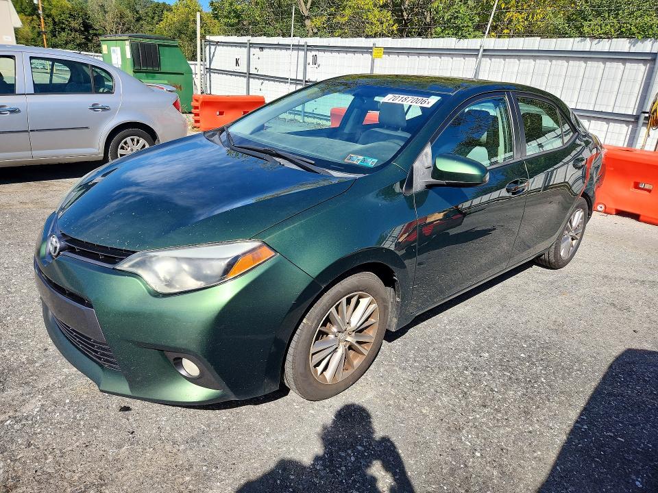 70187006 :رقم المزاد ، 2T1BURHE7FC292052 vin ، 2015 Toyota Corolla مزاد بيع