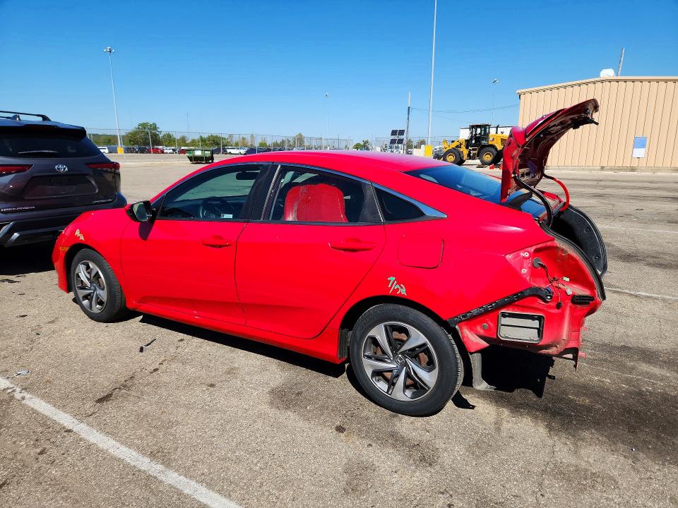 2020 Honda Civic მანქანა იყიდება აუქციონზე, vin: 2HGFC2F69LH532633, აუქციონის ნომერი: 70780706
