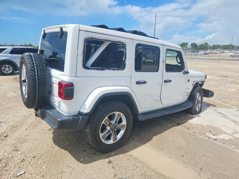 2021 Jeep Wrangler Unlimited მანქანა იყიდება აუქციონზე, vin: 1C4HJXEGXMW501558, აუქციონის ნომერი: 69163216