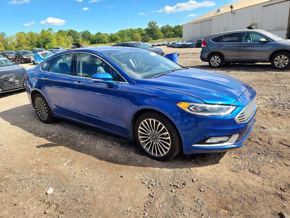 69502766 :رقم المزاد ، 3FA6P0T96HR145643 vin ، 2017 Ford Fusion مزاد بيع