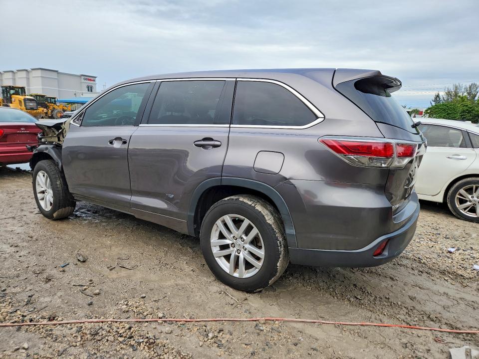 71149526 :رقم المزاد ، 5TDZARFH2FS016664 vin ، 2015 Toyota Highlander مزاد بيع