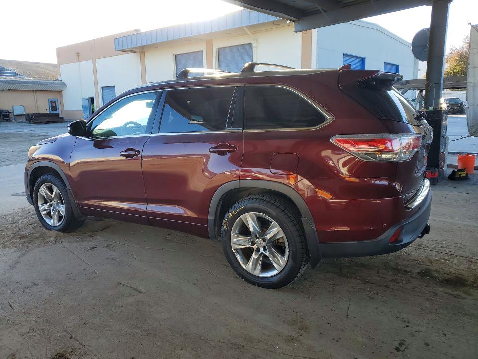 2015 Toyota Highlander მანქანა იყიდება აუქციონზე, vin: 5TDDKRFH1FS114673, აუქციონის ნომერი: 70898116