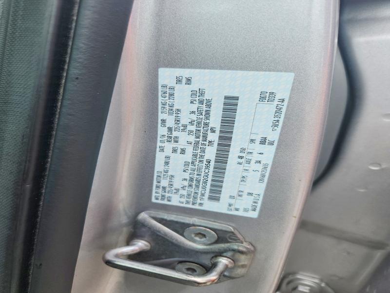 Aukcja sprzedaży 2016 Ford Escape, vin: 1FMCU0G92GUC39540, numer aukcji: 67435606
