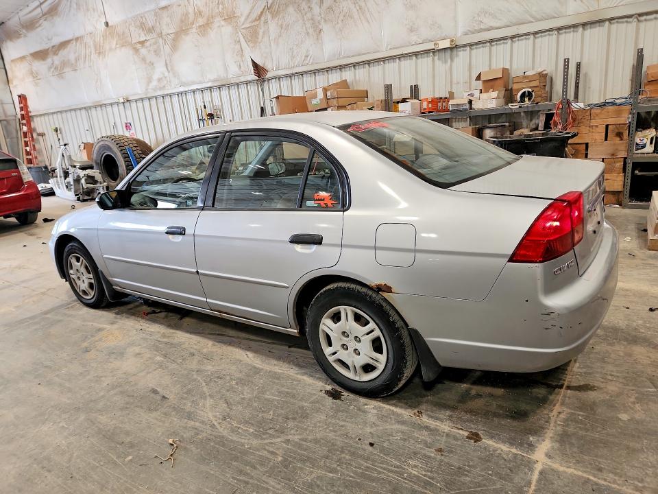 2001 Honda Civic მანქანა იყიდება აუქციონზე, vin: JHMES16561S007774, აუქციონის ნომერი: 66815726