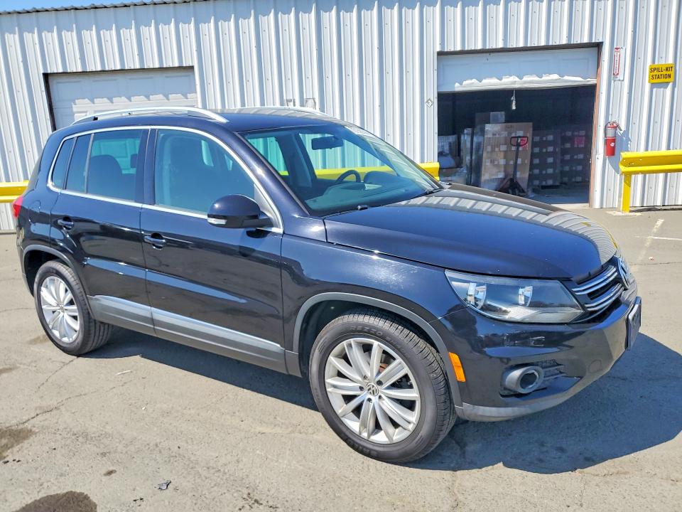 2013 Volkswagen Tiguan მანქანა იყიდება აუქციონზე, vin: WVGBV7AX5DW507599, აუქციონის ნომერი: 70158286