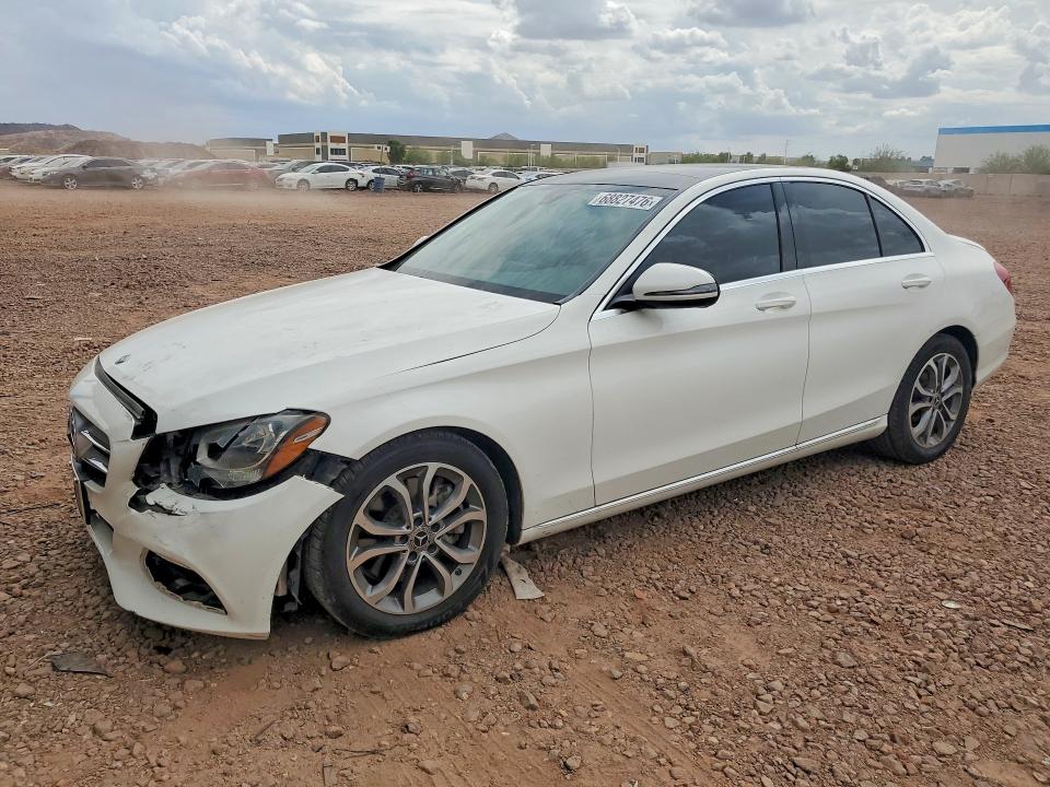 Продажа на аукционе авто 2018 Mercedes-benz C, vin: WDDWF4JB9JR406054, номер лота: 68827476