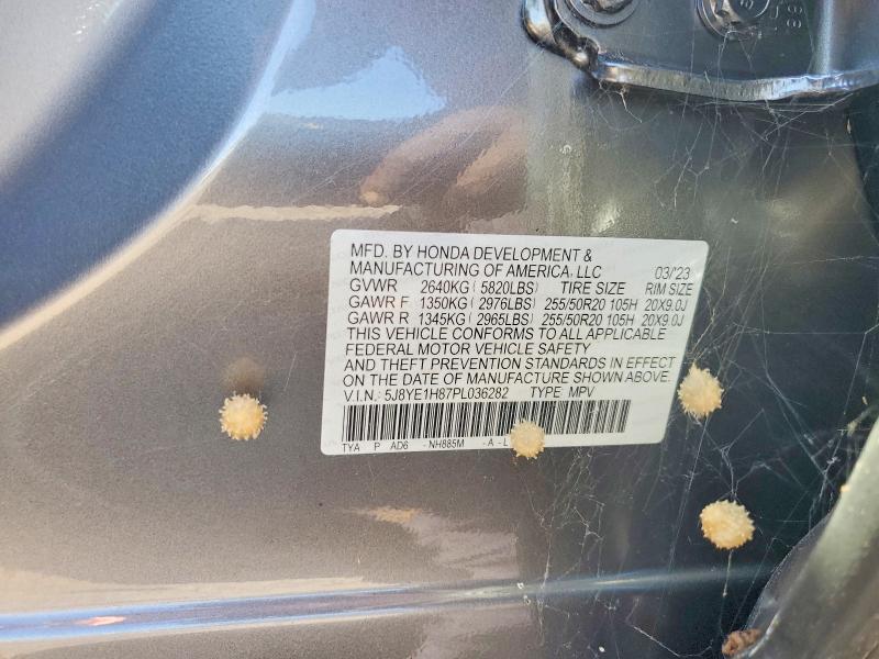Продажа на аукционе авто 2023 Acura Mdx, vin: 5J8YE1H87PL036282, номер лота: 68813226