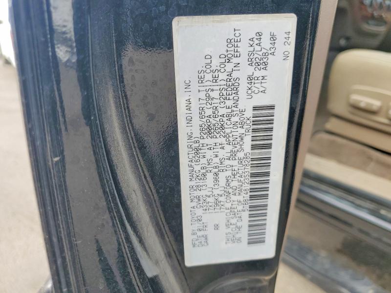 68015206 :رقم المزاد ، 5TBBT48123S378285 vin ، 2003 Toyota Tundra مزاد بيع
