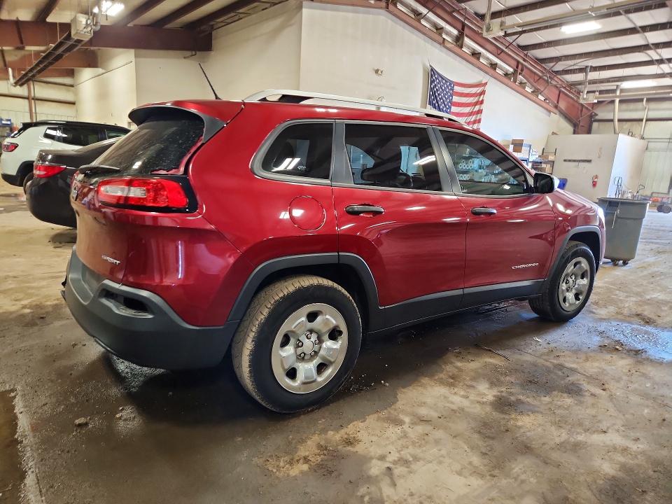 68363046 :رقم المزاد ، 1C4PJMAB2GW348487 vin ، 2016 Jeep Cherokee مزاد بيع