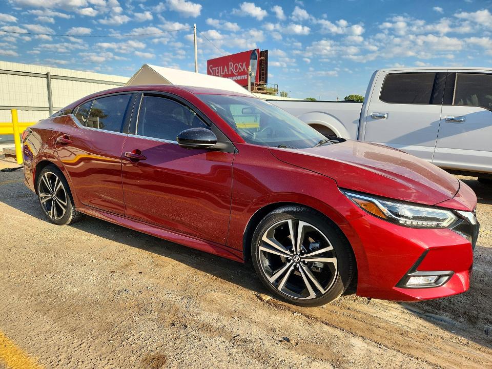 2022 Nissan Sentra მანქანა იყიდება აუქციონზე, vin: 3N1AB8DV0NY286225, აუქციონის ნომერი: 67176026