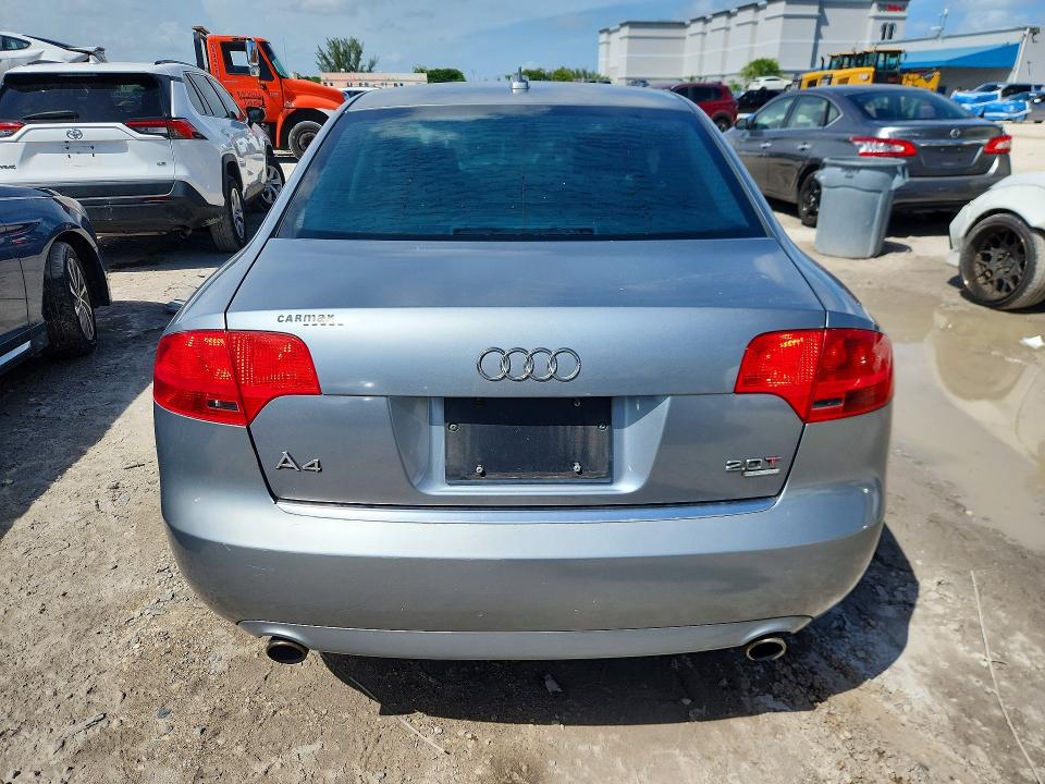 69230246 :رقم المزاد ، WAUDF78E76A112500 vin ، 2006 Audi A4 مزاد بيع