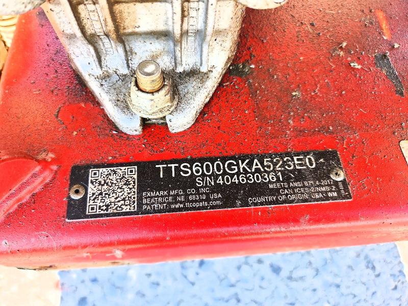 Auction sale of the 2019 Exmark Mower, vin: 404630361, lot number: 70769196