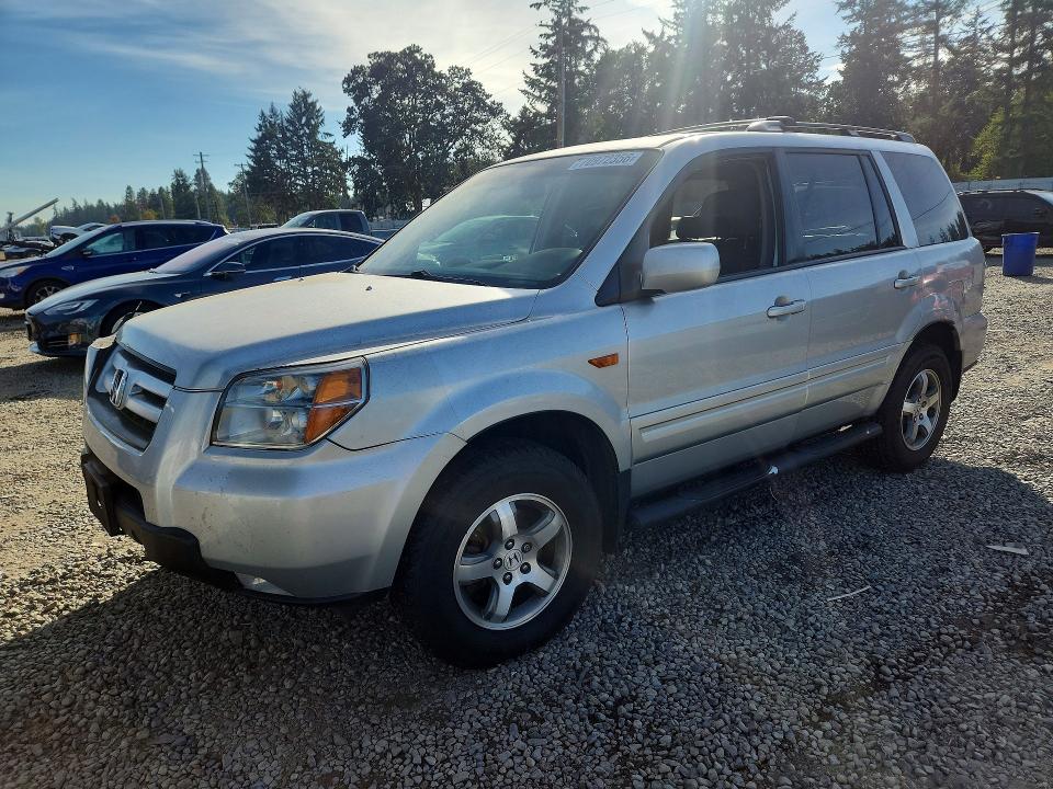 2007 Honda Pilot მანქანა იყიდება აუქციონზე, vin: 2HKYF18737H514897, აუქციონის ნომერი: 70972356