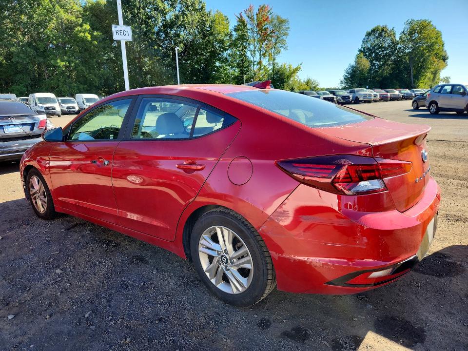 2019 Hyundai Elantra მანქანა იყიდება აუქციონზე, vin: 5NPD84LF1KH458122, აუქციონის ნომერი: 70304226