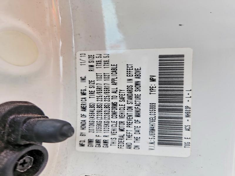 Aukcja sprzedaży 2014 Honda Cr-v, vin: 5J6RM4H76EL035999, numer aukcji: 70140986