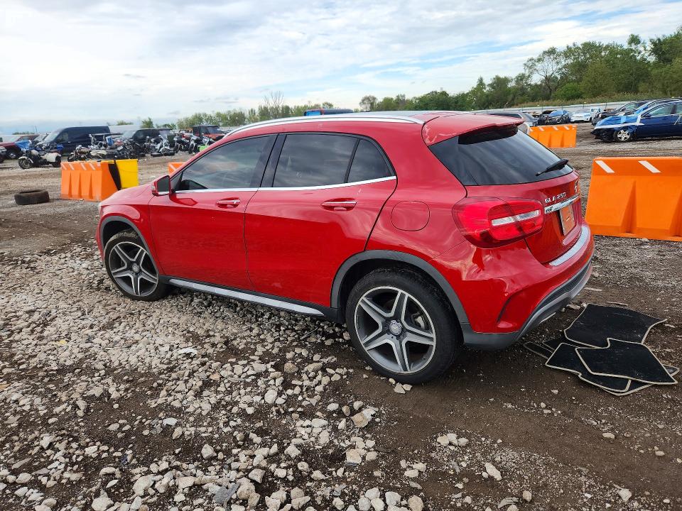 2016 Mercedes-benz Gla მანქანა იყიდება აუქციონზე, vin: WDCTG4EB2GJ204999, აუქციონის ნომერი: 67990026