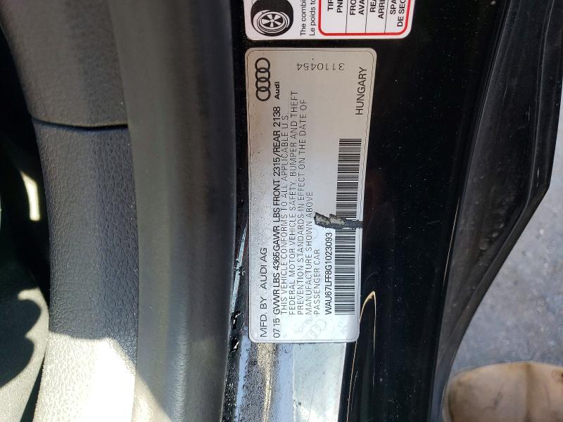 Продажа на аукционе авто 2016 Audi A3, vin: WAU67LFF8G1023093, номер лота: 67355606