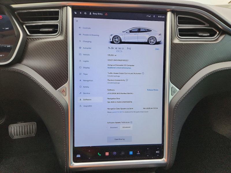 63731346 :رقم المزاد ، 5YJSA1H15EFP65027 vin ، 2014 Tesla Model S مزاد بيع
