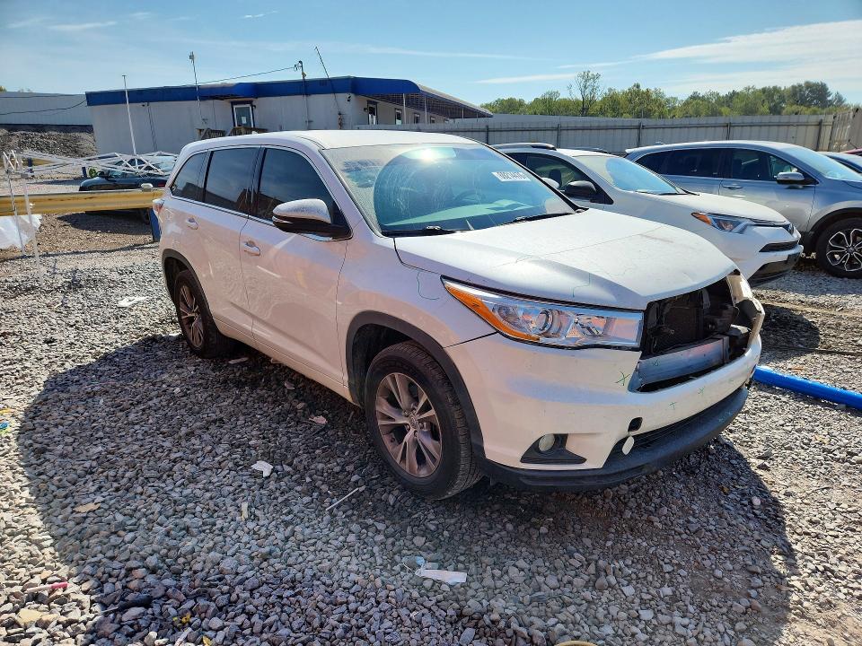 2015 Toyota Highlander მანქანა იყიდება აუქციონზე, vin: 5TDZKRFH1FS073919, აუქციონის ნომერი: 69214476